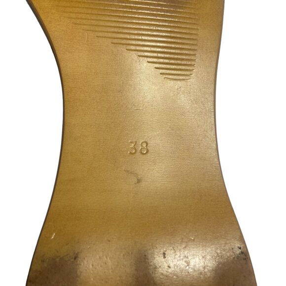 Amy Jo Gladstone Women's Flat Sandals Slides Light Blue Suede Size 7 38 Slip On - Picture 9 of 9